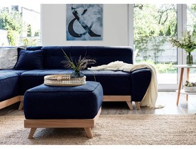 Pouf blu navy Dazzling Daisy - Miuform