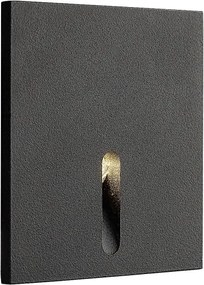 Rabalux 71169 - Illuminazione scale LED da esterno BOVEN LED/3W/230V IP54 nero