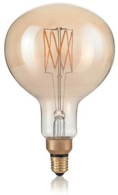 Lampadina Led Xl Globo Small D95 E27 4 Watt 2200 K 320 Lm Vintage Ambra