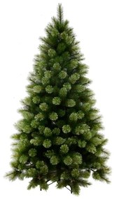 Albero di Natale artificiale Kashmir verde H 180 cm x Ø 105 cm