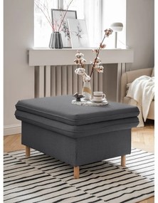 Poggiapiedi grigio scuro Simon - Miuform