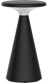 Lampada da tavolo dimmerabile PAROS LED/1,8W/5V USB 1800mAh IP44 nera