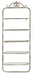 Portabottiglie DKD Home Decor Metallo Bianco (39 x 9,5 x 102,5 cm)