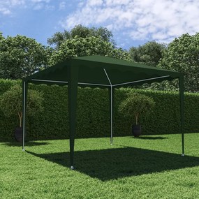 Gazebo Eori in acciaio struttura grigio chiaro, copertura verde L 295 x P 295 x H 255 cm