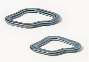 Set di 2 sottobicchieri fatti a mano Nordic Sea