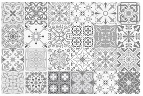 Set di 24 adesivi murali decorativi, 10 x 10 cm Gythio - Ambiance