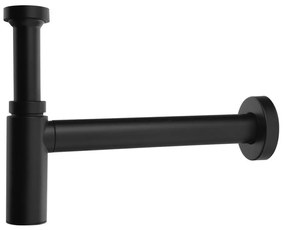 Omp tea - Sifone per lavabo MINITOTI DN32 nero opaco