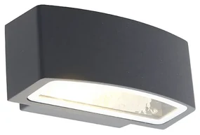 Moderna Lampada da Parete da Esterno Grafite 14,3 cm IP44 - Latina