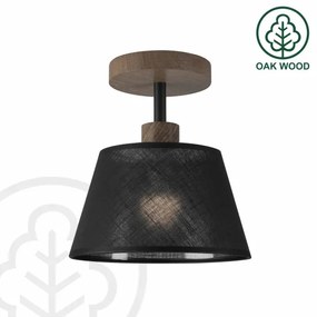Brilagi - Lampadario LED ANTHONY 1xE14/60W/230V rovere/noce/nero