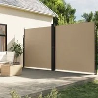 Tenda da Sole Laterale Retrattile Beige 220x1000 cm 4004780