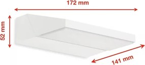 Telefunken - Applique da esterno LED/10W/230V IP44 bianca