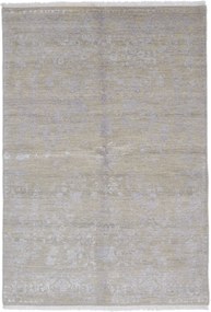 Neo Tappeto orientale 240x170 Grigio (Indian) Annodato A Mano