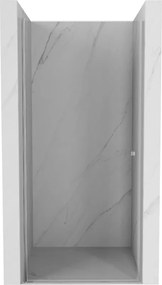 Mexen Pretoria porta doccia battente 100 cm, trasparente, cromo - 852-100-000-01-00