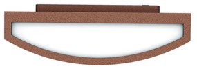 Applique Slim Design IP65 - E27 Corten
