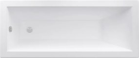Mexen Cubik vasca da bagno rettangolare 180 x 80 cm, bianca - 55031808000