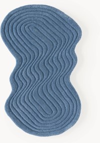 Tappeto in lana fatto a mano dalla forma particolare Aliza