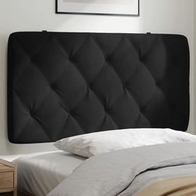 Cuscino Testiera Nero 100 Cm İn Velluto /