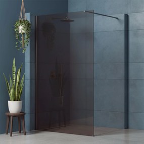 Parete doccia Rea Flexi Brown / Titan 110