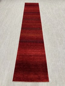 Loribaft Tappeto persiano 460x90 Rosso (Iran) Annodato A Mano