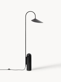 Lampada da terra orientabile con base in marmo Arum