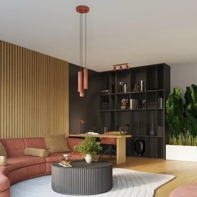 Brilagi - Applique CRESTO 1xGU10/10W/230V 10 cm rossa