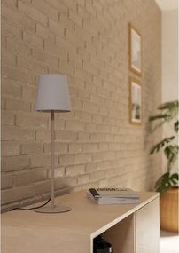Eglo 901128 - Lampada da tavolo FIORANA 1xE14/40W/230V crema/bianca