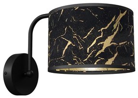 Lampada da parete SENSO 1xE27/60W/230V nera