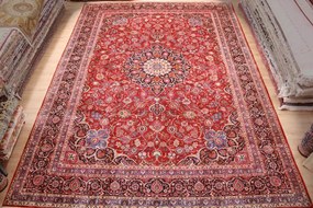Kashan Tappeto persiano 520x370 (Iran) Annodato A Mano