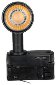 V-Tac Faretto LED Binario 7W 5000K Nero con Chip Samsung