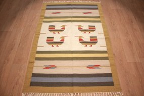 Tappeto 180 x 120 (Indian) Tessuto A Mano