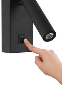 Brilagi - Luce Spot da parete a LED MAYA LED/3W/230V 4000K nero