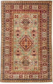 Kazak Tappeto 150x100 Grigio (Pakistan) Annodato A Mano