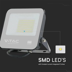 Faro LED 50W Samsung 4000K IP65 Nero V-TAC da Esterno