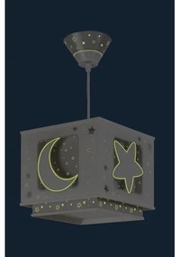 Dalber 63232E - Lampadario per bambini MOON LIGHT 1xE27/60W/230V