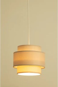 Brilagi - Lampadario sospeso RESNA con cavo 1xE27/60W/230V Ø 20 cm beige