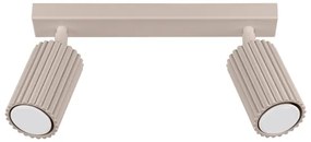 Brilagi - Faretto CRESTO 2xGU10/10W/230V taupe