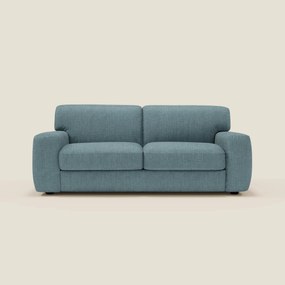 Cloud Divano letto materasso H17 cm dai morbidi cuscini in tessuto impermeabile T06 azzurro