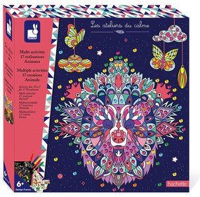 Atelier per bambini XXL - Cofanetto multi attività 17 creazioni con gli animali