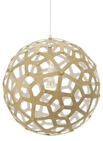 David Trubridge - Coral Lampada a Sospensione Ø80 Bianco 1 Lato David Trubridge