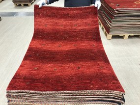 Loribaft Tappeto persiano 120 x 80 Rosso (Iran) Annodato A Mano