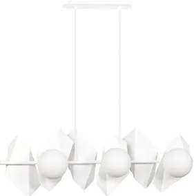 Lampadario a Sospensione DRIFTON 6 BLACK e WHITE Colore Bianco