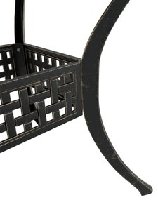 Set da bistrò 3 pz bronzo in alluminio pressofuso