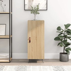 Credenza Rovere Sonoma 34,5x34x90 Cm İn Legno Multistrato /