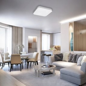Rabalux 3409 - Plafoniera LED OSCAR LED/36W/230V quadrata