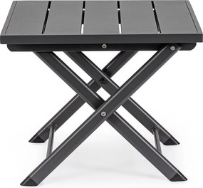 Tavolino da giardino in alluminio 43x44 cm Taylor - Bizzotto