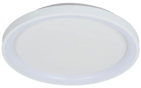 Brilagi - LED dimmerabile plafoniera FALCON SLIM LED/42W/230V Ø 50 cm bianco + telecomando