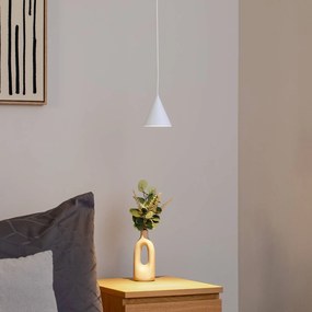 Lampada a sospensione ZENITH Nowodvorski Lighting, dimmerabile, Bianco / Opale, Soggiorno / Sala da pranzo, Metallo, Moderno, Lampada a sospensione