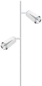 Lampada con piedistallo FIORE 2xGU10/8W/230V bianco