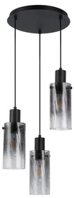 Rabalux 72038 - Lampadario a sospensione con filo FUMEA 3xE27/60W/230V