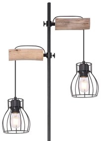 Globo 15326-2SN - Lampada da terra MINA 2xE27/40W/230V